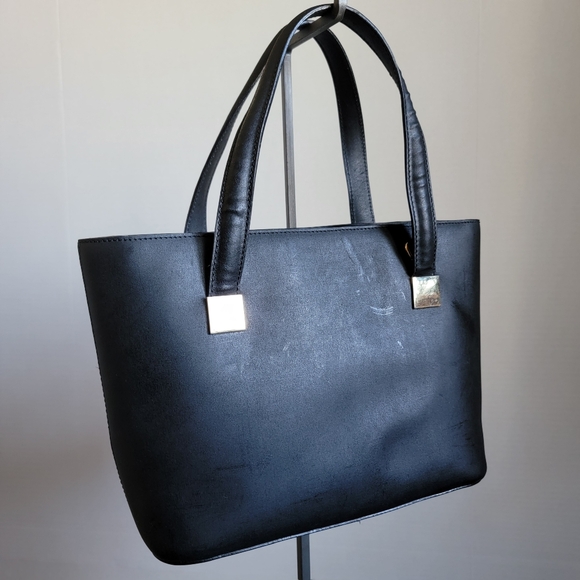 Celine Black Leather Bag - Céline Handbag w/ D-rings - Picture 2 of 12